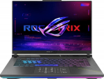 Asus ROG Strix G16 G614PR-R9161W AMD Ryzen&trade; 9 8940HX Laptop 40.6 cm (16") WUXGA 16 GB DDR5-SDRAM 1 TB SSD NVIDIA GeForce RTX 5070 Ti Wi-Fi 6E (802.11ax) Windows 11 Home Black, Grey