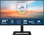 Philips 1000 series 24E1N1300AE/00 PC lamekuvar 60,5 cm (23.8") 1920 x 1080 pikslit Full HD LCD Must