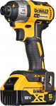 Dewalt DCF887P2-QW power wrench Black,Yellow 1/4" 3250 RPM 205 Nm 18 V