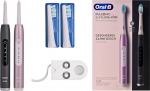 Braun Oral-B Pulsonic SlimLuxe 4900 electric toothbrush twin pack