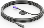 Logitech 952-000195 USB-kaabel USB 3.2 Gen 2 (3.1 Gen 2) 5 m USB C Grafiit, Violetne