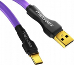 Melodika Melodika MDUAC30 Purple Kabel USB typu A-C m.in. do DAC / urz&Auml; dzeĹ medycznych - 3m