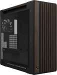 Asus ProArt PA602 Wood Edition Modern Black - Tempered Glass Panel Midi Tower Must, Puit