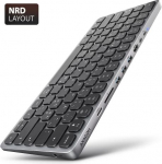 Axagon HMC-KB-NRD hub + keyboa rd 5Gbps HDMI PD Nordic