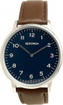Sekonda Zegarek Sekonda , , Quartz Leather Strap Watch, 1347.84, For Men For Men