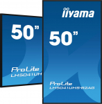 Iiyama LH5041UHS-B2AG infoekraan Digital signage lameekraan 127 cm (50") LCD 500 cd/m&sup2; 4K Ultra HD Must 24/7