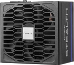 Chieftec Stealth 1000W Vega M Series SPX-1000-FC 80+ Platin toiteallika komponent 24-pin ATX ATX Must