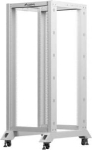 Lanberg Open rack stand 19 inches 18U 600x800 grey