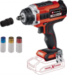 Einhell cordless impact wrench IMPAXXO 18/400, 1/2 (red/black, without battery and charger)
