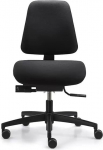 Noname Kontorstol Dauphin&reg; Shape S, sort