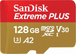 WD Karta WD Extreme Plus MicroSDXC 128 GB Class 10 UHS-I/U3 A2 V30 (SDSQXBD-128G-GN6MA)