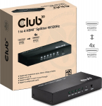 Club 3D Club3D HDMI Splitter 1 wejście -> 4 wyjścia 4K120Hz UHD retail