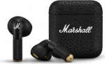 Marshall Minor IV TWS Bluetooth Wireless In-Ear Headphones BT 5.3, Active Noise Cancelling, Qi Wireless Charging, IPX4, Black EU