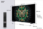 TCL C6K 98C6K TV 2.49 m (98") 4K Ultra HD Smart TV Wi-Fi Metallic