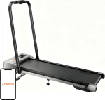 Acezoe UTRAI P12 Foldable Electric Treadmill (Black and Gray)