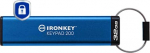 Kingston Technology IronKey Keypad 200 USB-v&auml;lkm&auml;lu 32 GB USB t&uuml;&uuml;p A 3.2 Gen 1 (3.1 Gen 1) Sinine