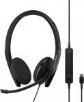 Epos ADAPT 160 USB II headset, wired, headband, office/call center, USB Type-A, black
