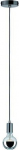 Paulmann Lampa wisząca Paulmann Larus Lampa wisząca IP44 max. 1x20W E27 230V Czarny Chrom Metal