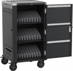 Ewent EW1700 portable device management cart/cabinet Black, Grey