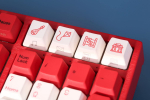 Triton Klawiatura Triton Varmilo VEA108 Koi Gaming Tastatur, MX-Brown, wei&szlig;e LED - US Layout