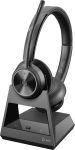 HP Słuchawki HP Poly Savi 7320 - Savi 7300 series - Headset - On-Ear - DECT - bezprzewodowy - USB-A przez DECT-Adapter - czarny - Certyfikowany dla Microsoft Teams, UC-certfifikowany