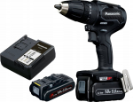 Panasonic Wiertarko-wkrętarka Panasonic Zestaw Wiertarko - wkrętarka udarowa 2 x 18V/3,0Ah + ładowarka,  z walizką (14,4V wsp&oacute;łpracująca)