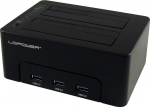 Lc-Power Stacja dokująca LC-Power 2.5''/3.5'' SATA - USB 3.2 Gen 1 (LC-DOCK-U3-HUB)