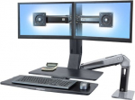 Ergotron Uchwyt biurkowy na 2 monitory do 24'' WorkFit-A II (24-316-026)