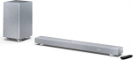 Sharp HT-SBW53121(SL) Q 3.1.2 Dolby Atmos/ DTS:X Soundbar with Wireless Subwoofer, Silver |