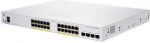 Cisco switch CBS250-24FP-4X, 24xGbE RJ45, 4x10GbE SFP+, PoE+, 370W - REFRESH