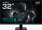 Gigabyte GS32QA 32&rdquo; QHD Gaming Monitor - 2560 x 1440, 180Hz, 1ms, 300 cd/m&sup2;, FreeSync Premium, HDR Ready, HDMI 2.0, Displayport 1.4