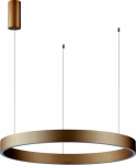 Italux Lampa wisząca Italux Italux Brasco Down PND-56215-060RPP-GD-3KS4K-TRDIMM lampa wisząca zwis 1x40W LED SMD 2835 3000-4000K 3100 lm złota/biała