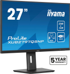 Iiyama ProLite XUB2797QSNP-B1 PC lamekuvar 68,6 cm (27") 2560 x 1440 pikslit Quad HD LED Must