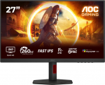 AOC G4 Q27G4ZR PC lamekuvar 68,6 cm (27") 2560 x 1440 pikslit Quad HD LED Must, Punane