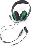 Noname Zestaw słuchawkowy Over Ear Raptor Gaming HX200 Stereo czarny/zielony