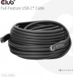 Club 3D Kabel USB Club 3D USB-C - USB-C 15 m Czarny (CAC-2580)