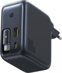 Baseus Ładowarka Baseus Ładowarka sieciowa Baseus EnerCore CJ11 100W z portami USB-A oraz USB-C i ze zwijanym kablem USB-C - czarna