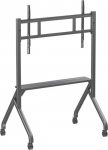 Techly Stojak mobilny Techly TV 55-86'' do 80kg regulowany p&oacute;łka AV