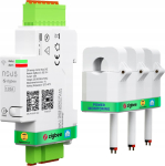 Nous NOUS D4Z Monitor energii ZigBee 120A w tym 3 klemmy fazowe/ZigBee 3.0