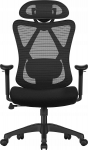 Songmics Krzesło biurowe Songmics Krzesło Biurowe, Ergonomiczne Krzesło Biurowe, Krzesło Komputerowe, Krzesło Siatkowe, Regulowane Podparcie Lędźwiowe I Zagł&oacute;wek,