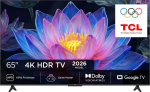 TCL P6L 65P6L teler 165,1 cm (65") 4K Ultra HD Nutiteleri funktsioon WiFi Must 280 cd/m&sup2;