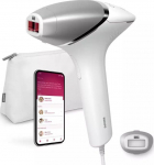 Philips Lumea IPL 8000 Series Hair Removal Device with SenseIQ | BRI940/00 | Bulb lifetime (flashes) 450.000 | Number of power levels 5 | White/Silver