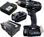 Panasonic Wiertarko-wkrętarka 18V Panasinic EY74A3 + Systainer + 2x 5.0Ah + ładowarka