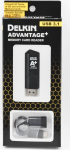 Delkin Czytnik Delkin Delkin Cardreader SD & MicroSD A2 (USB 3.1)
