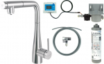 Deante Bateria kuchenna Deante Bateria kuchenna z zestawem do filtracji wody z wyciąganą wylewką