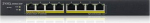 Zyxel GS1900-8HP v3 PoE Juhitav L2 Gigabit Ethernet (10/100/1000) Power over Ethernet tugi Must