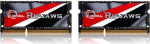 G.skill Memory SODIMM Ultrabook DDR3 16GB (2x8GB) Ripjaws 1600MHz CL9 - 1.35V Low Voltage
