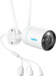 Reolink W330 - 4K Wi-Fi 6 Camera, 2.4/5 GHz Dual-Band Wi-Fi, Color Night Vision, Person/Vehicle/Animal Detection
