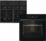 Gorenje Įmontuojama orkaitė Gorenje BO6735E05B + dujinė kaitlentė Gorenje G641EB