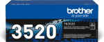Brother TN-3520 toonerikassett 1 tk Originaal Must